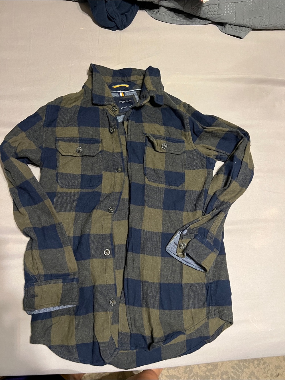 Boys plaid shirt